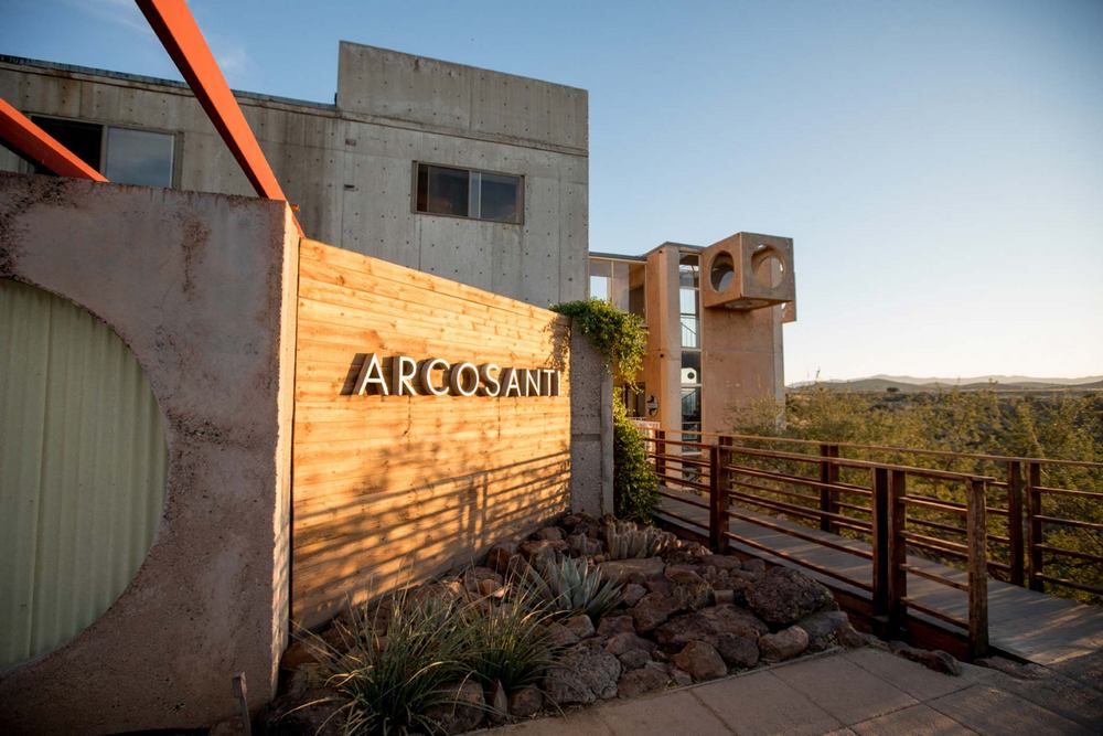 arcosanti sign